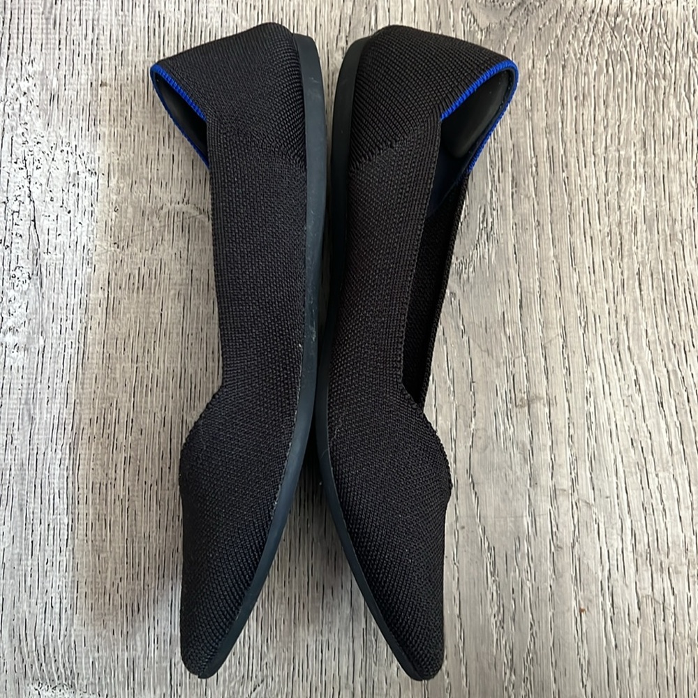 Rothy’s Pointed Toe Black Flats. - image 8